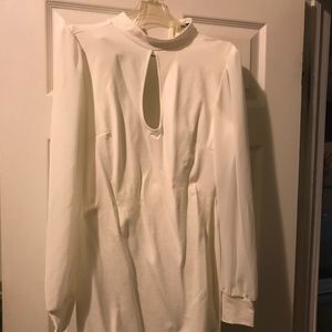Classy ivory dress